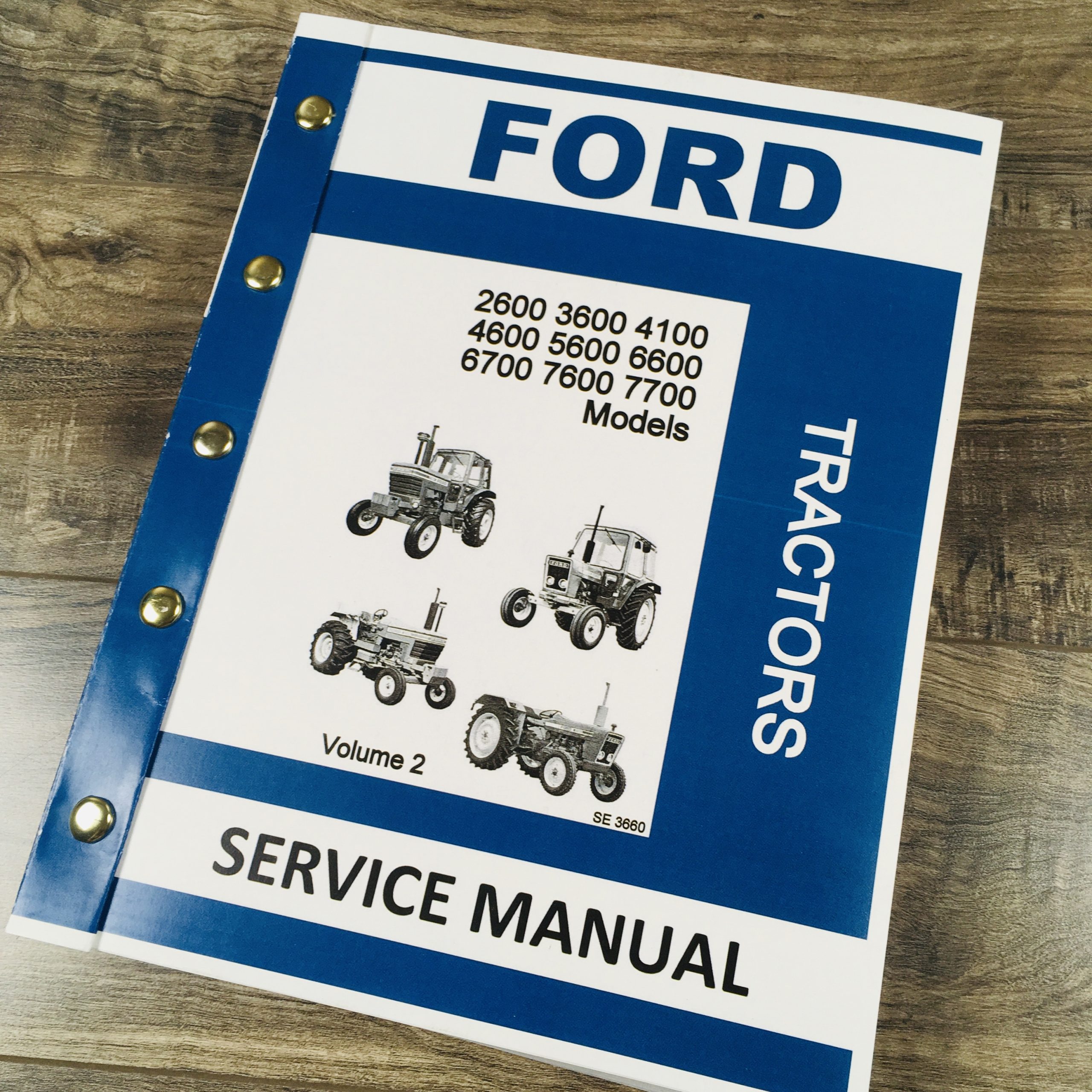 Ford Tractor 2600 3600 4100 4600 5600 6600 6700 7600 7700 Service Repair Manual - Image 12