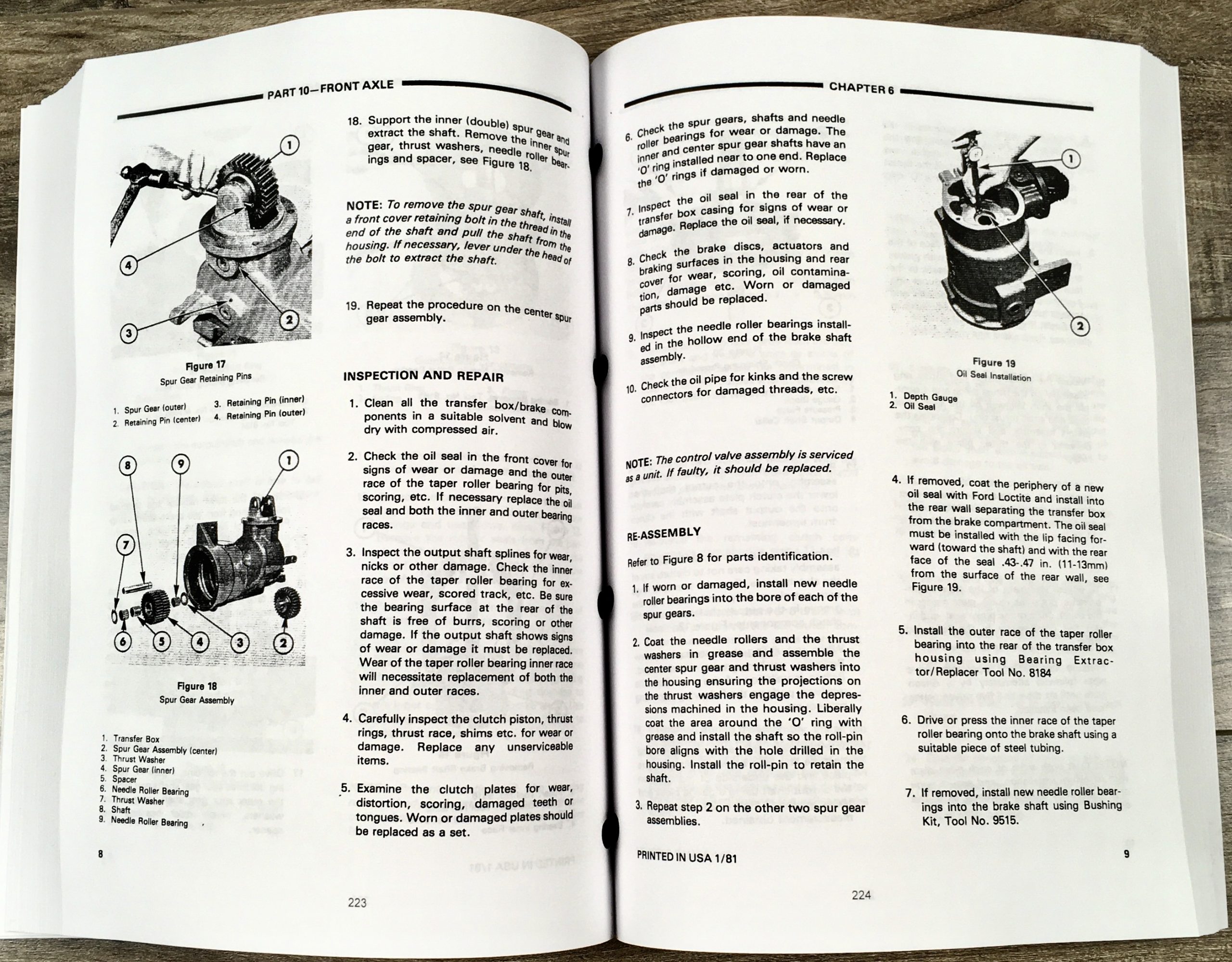 Ford Tractor 2600 3600 4100 4600 5600 6600 6700 7600 7700 Service Repair Manual - Image 17