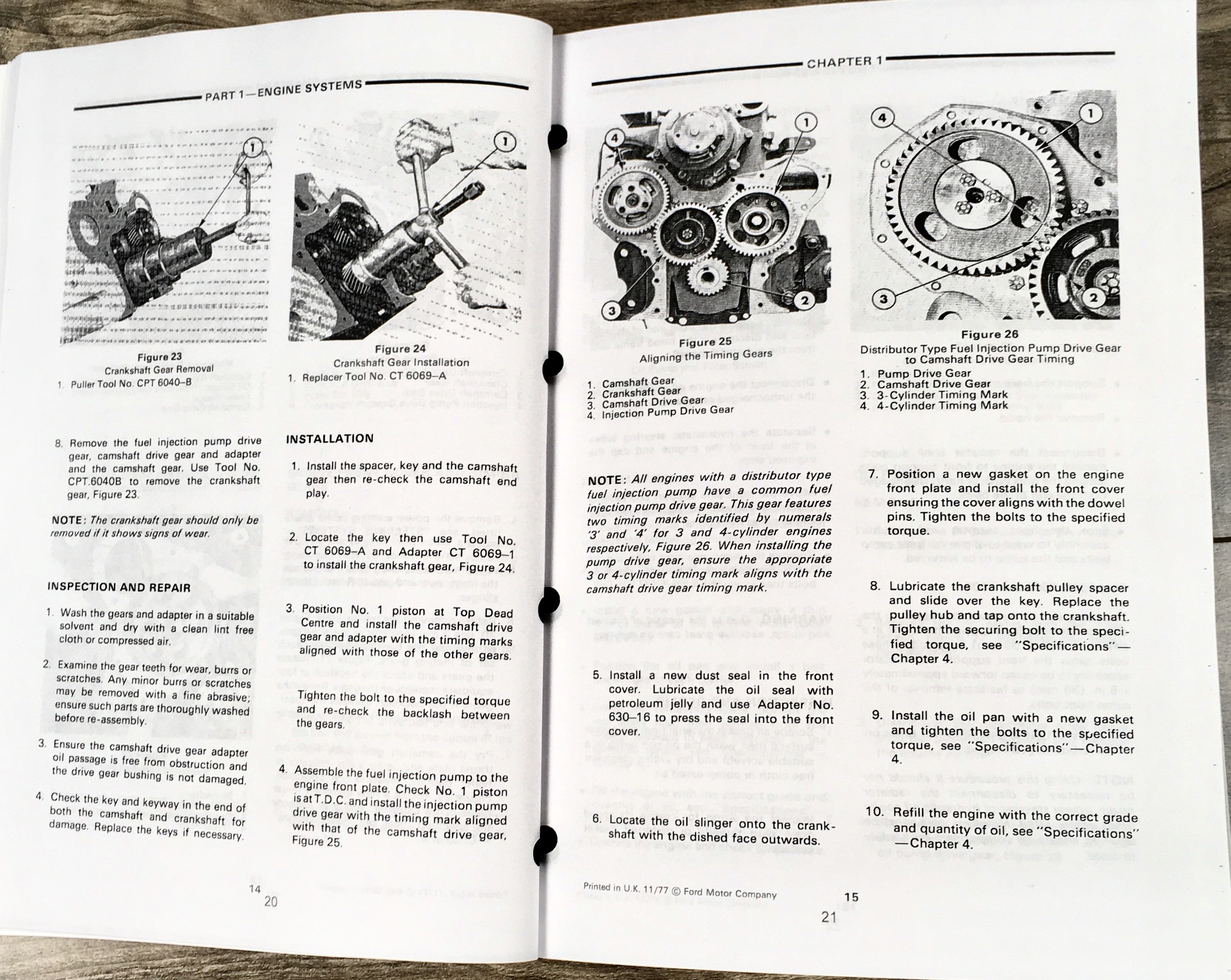 Ford Tractor 2600 3600 4100 4600 5600 6600 6700 7600 7700 Service Repair Manual - Image 19