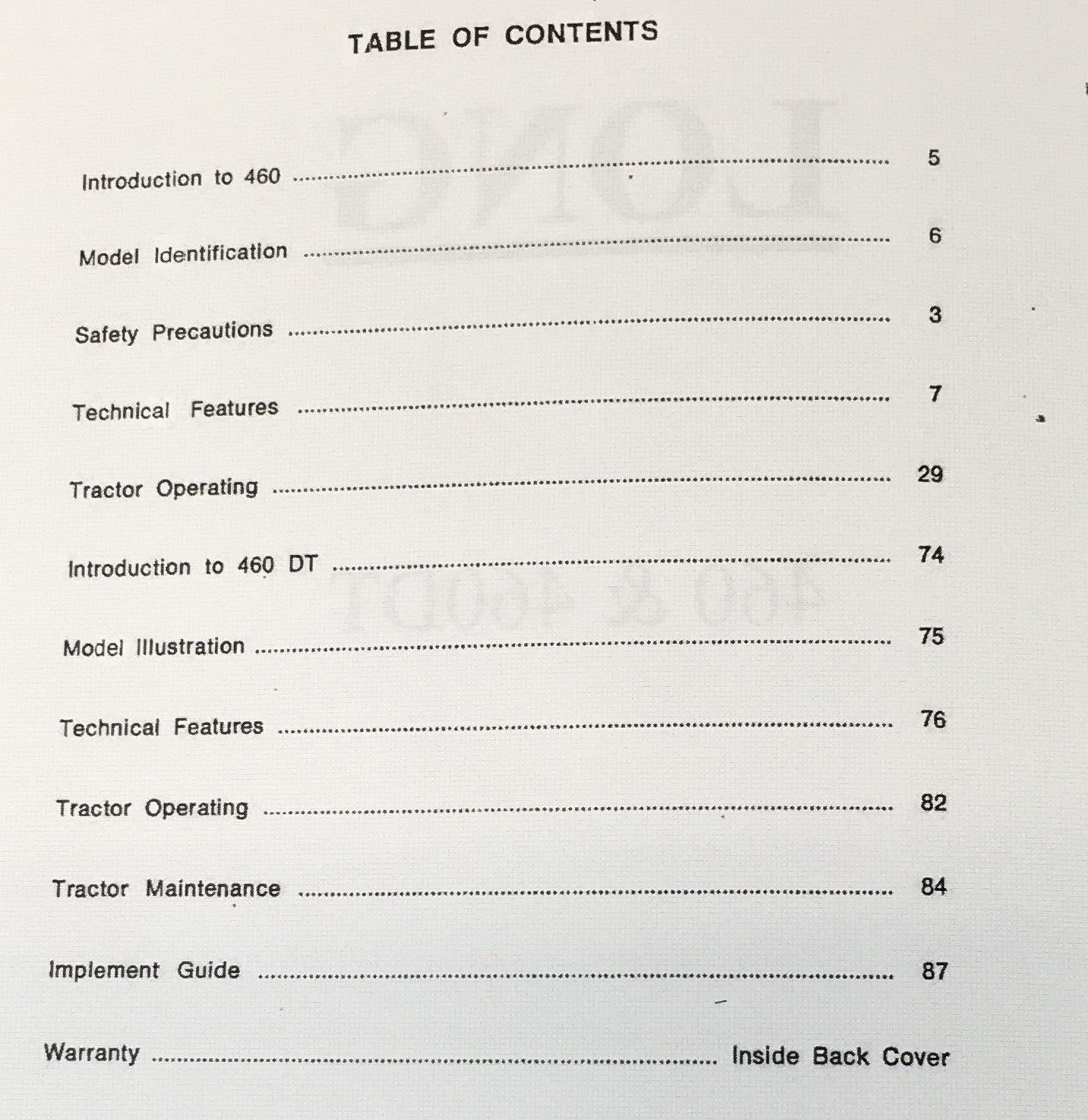 Long 460 460DT Tractor Service Parts Operators Manual Set Repair Workshop Shop - Image 2