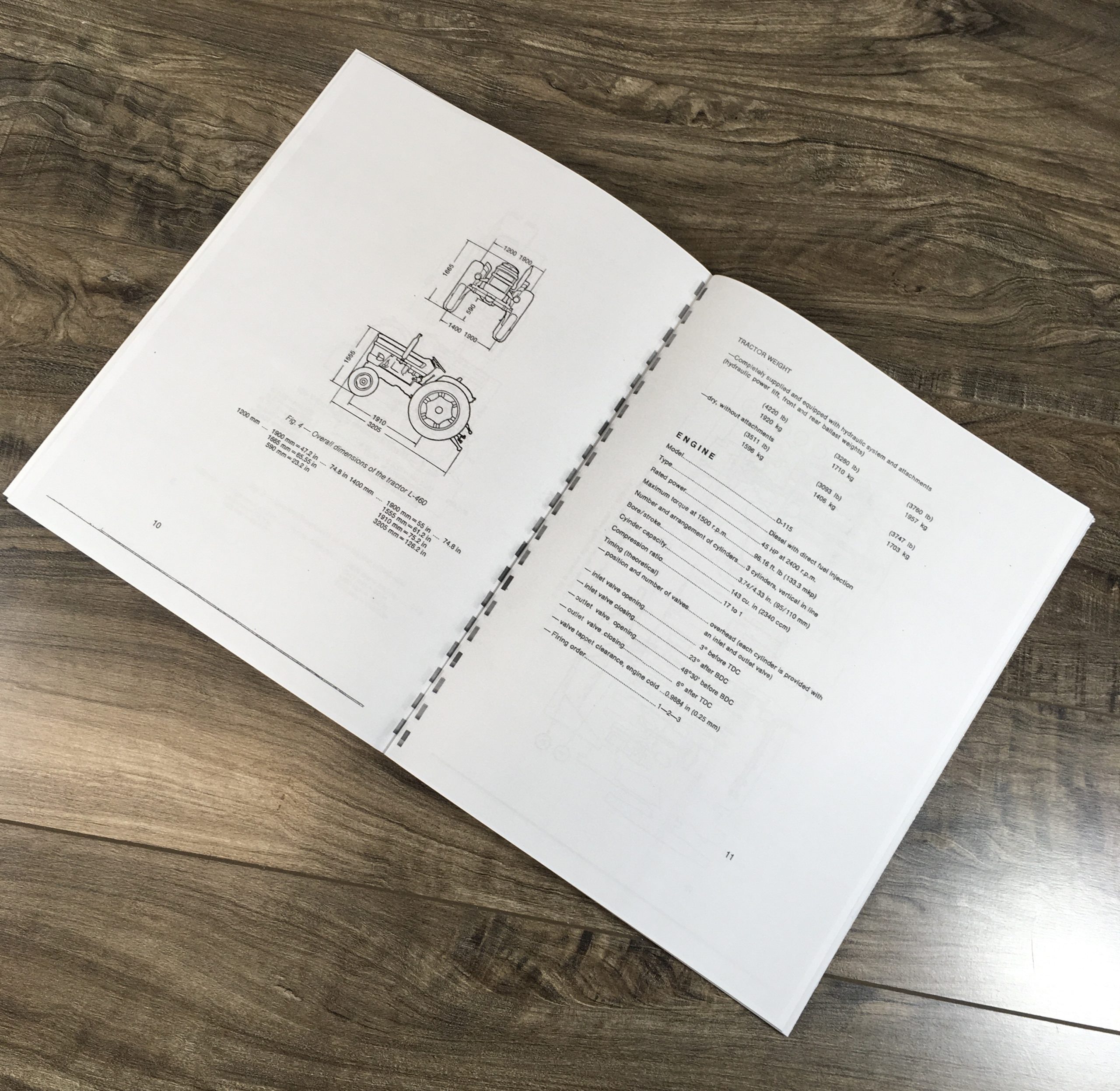 Long 460 460DT Tractor Service Parts Operators Manual Set Repair Workshop Shop - Image 3