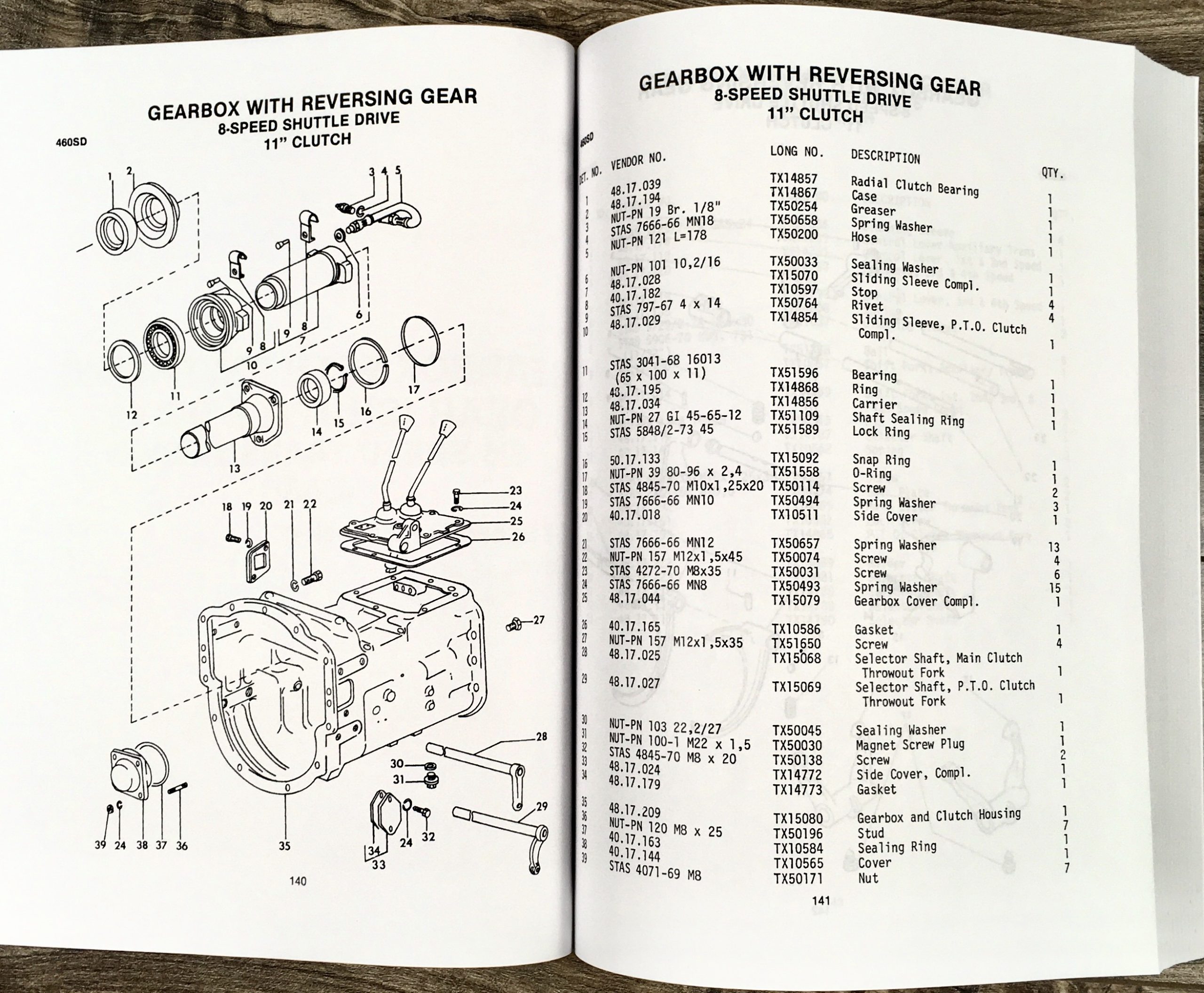Long 460 460DT Tractor Service Parts Operators Manual Set Repair Workshop Shop - Image 20