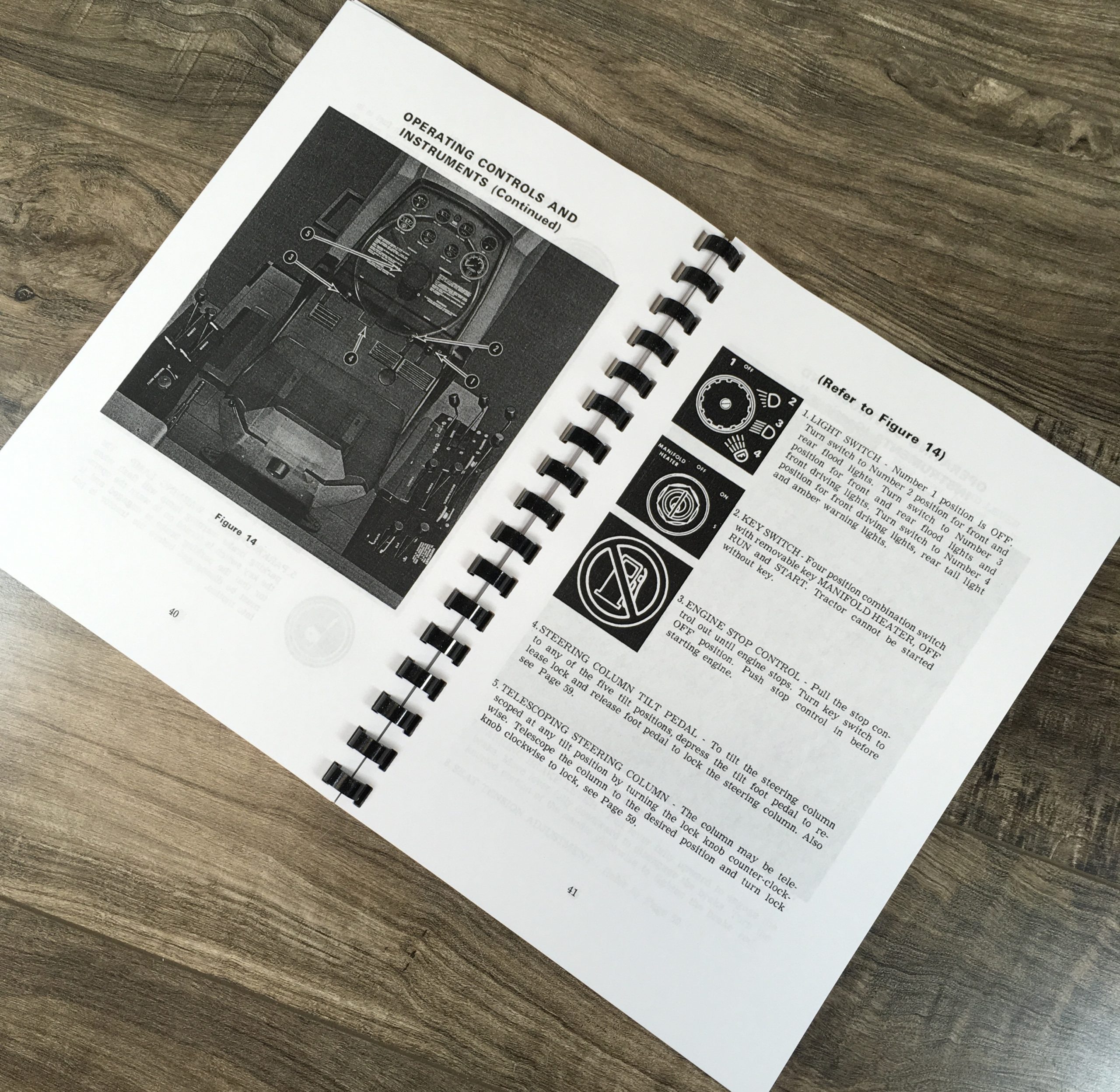 Case 1270 Tractor Service Parts Operators Manual Shop Set Book Prior to 8712001 - Image 20