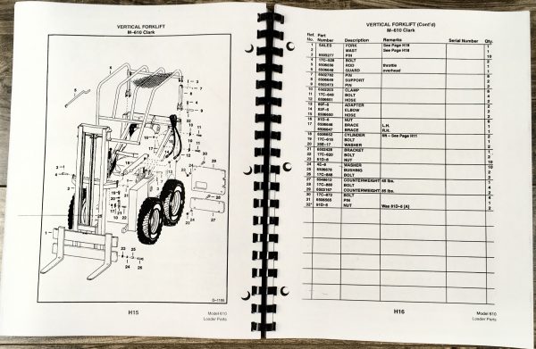 Bobcat 610 Skidsteer Loader Parts Catalog Manual Exploded Views Numbers - Image 6