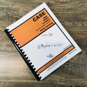 J I Case W9C W10C Loader Parts Manual Catalog Assembly Serial 9809000-9811800