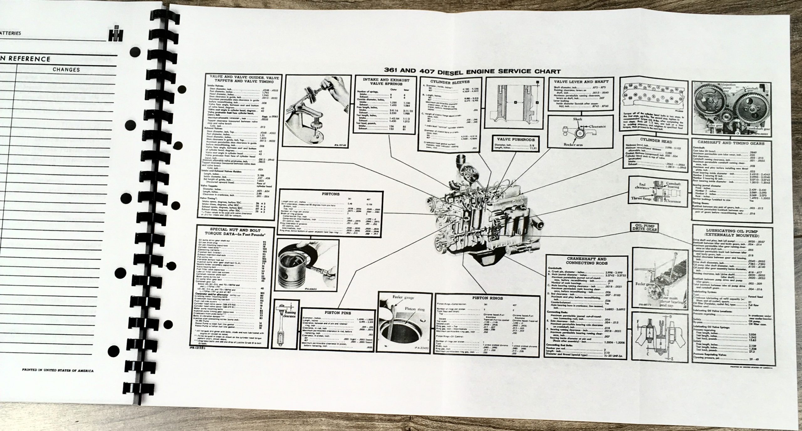International 175B Crawler Loader Tractor Service Parts Operators Manual Set - Image 14