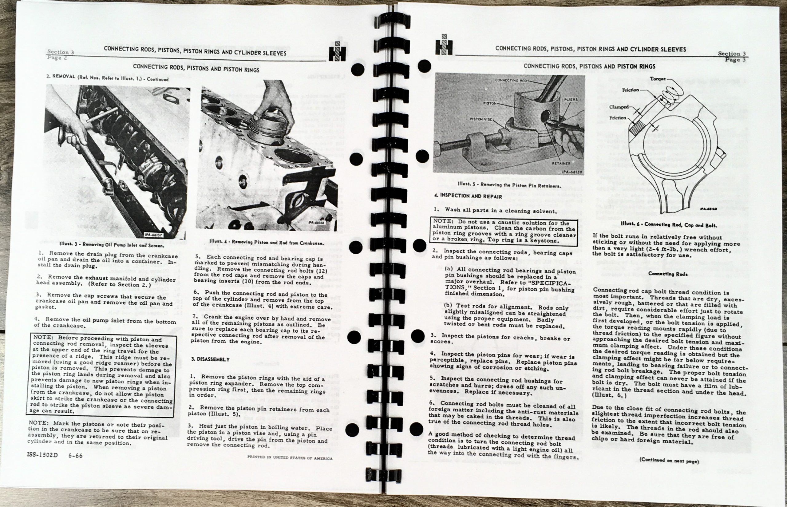International 175B Crawler Loader Tractor Service Parts Operators Manual Set - Image 17