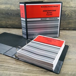 Massey Ferguson 3500 Series 3505 3525 3545 Tractor Service Manual Repair Shop