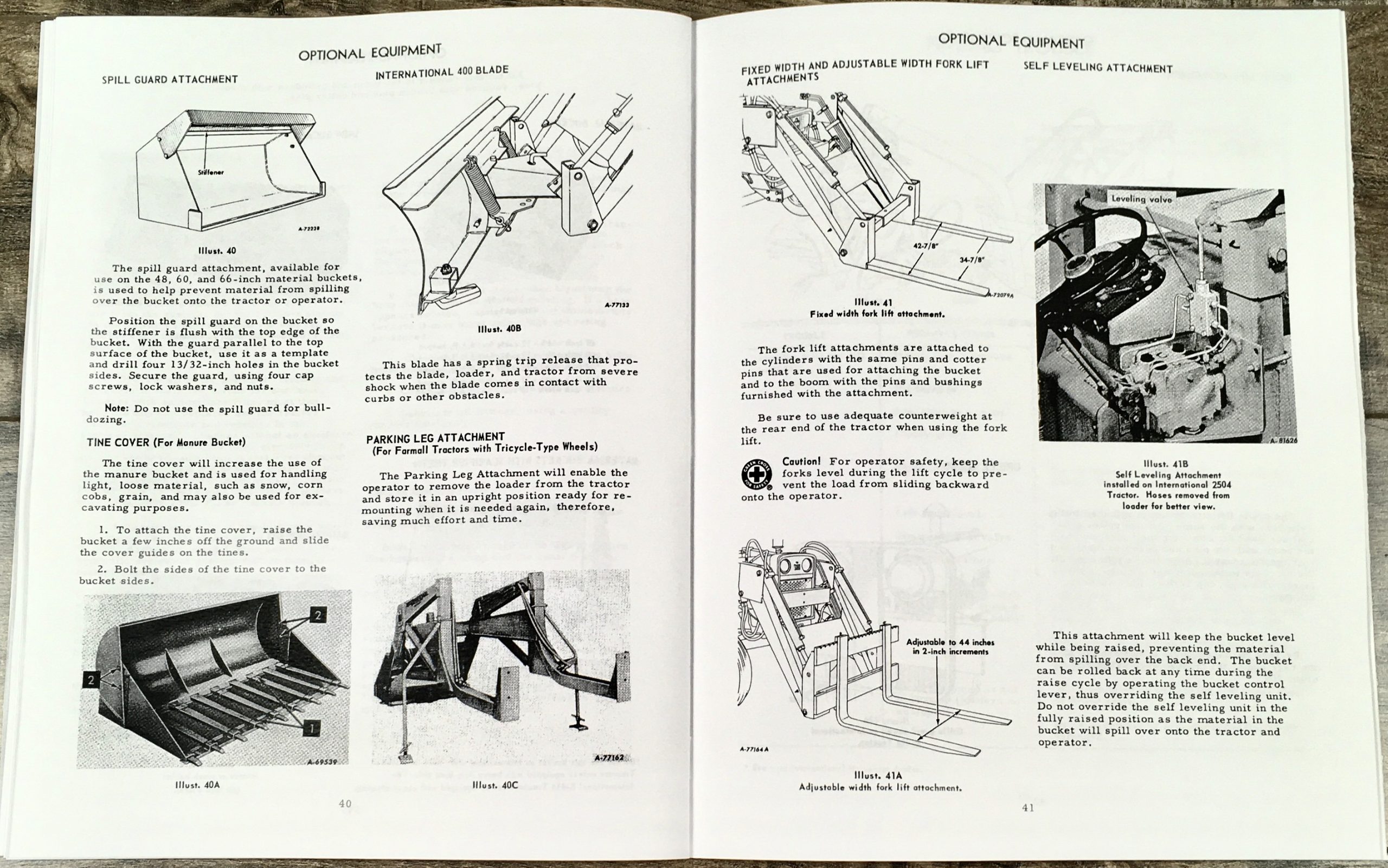 International Harvester 2000 Loader Tractor Operators Owners Manual - Image 5