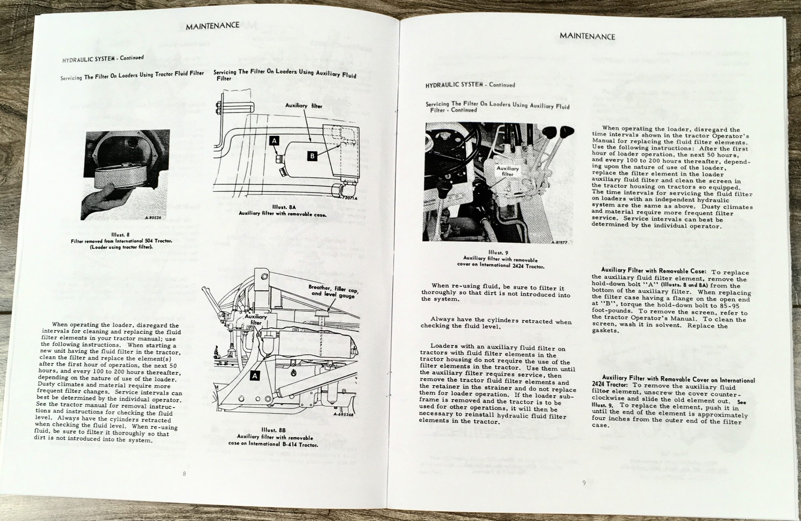International Harvester 2000 Loader Tractor Operators Owners Manual - Image 6