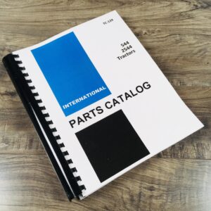 Farmall International Ih 544 2544 Tractor Parts Assembly Manual Catalog