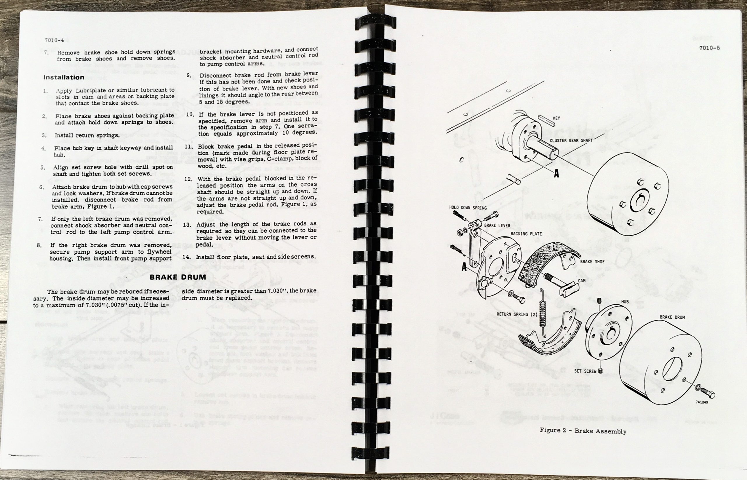 Case 1830 Uni Loader Skid Steer Service Parts Operators Manual Factory Shop Set - Image 13