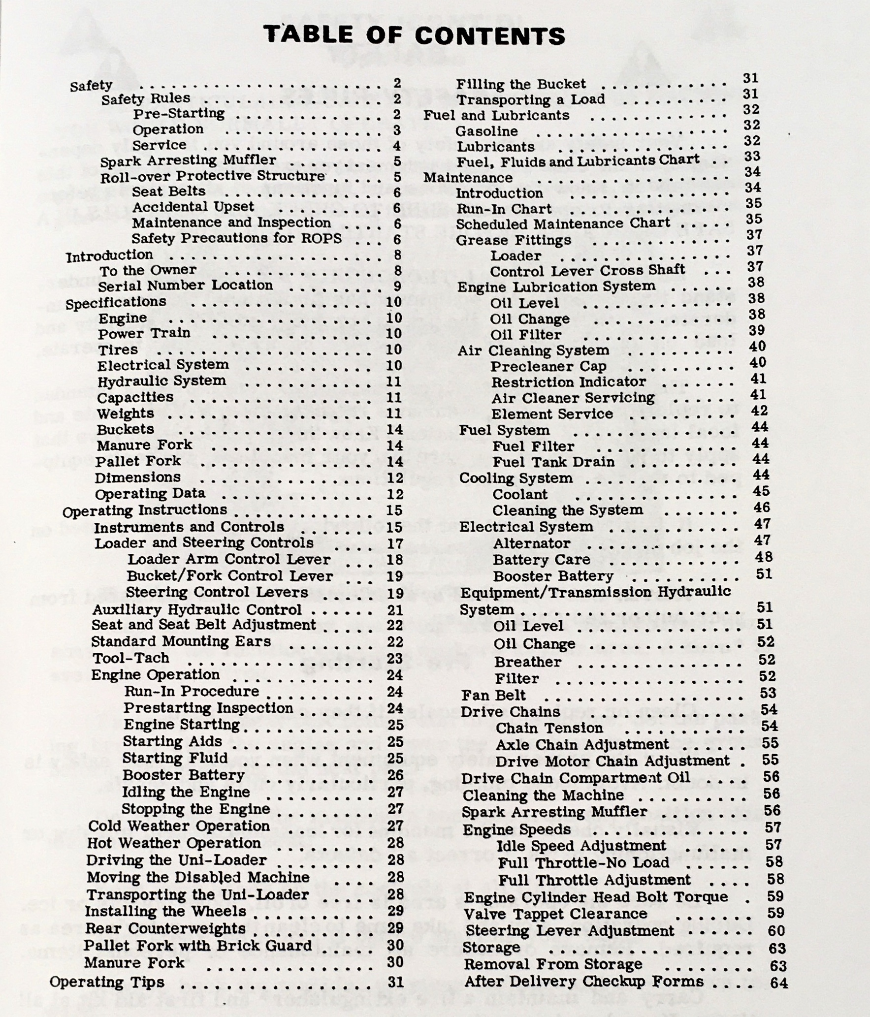Case 1830 Uni Loader Skid Steer Service Parts Operators Manual Factory Shop Set - Image 4