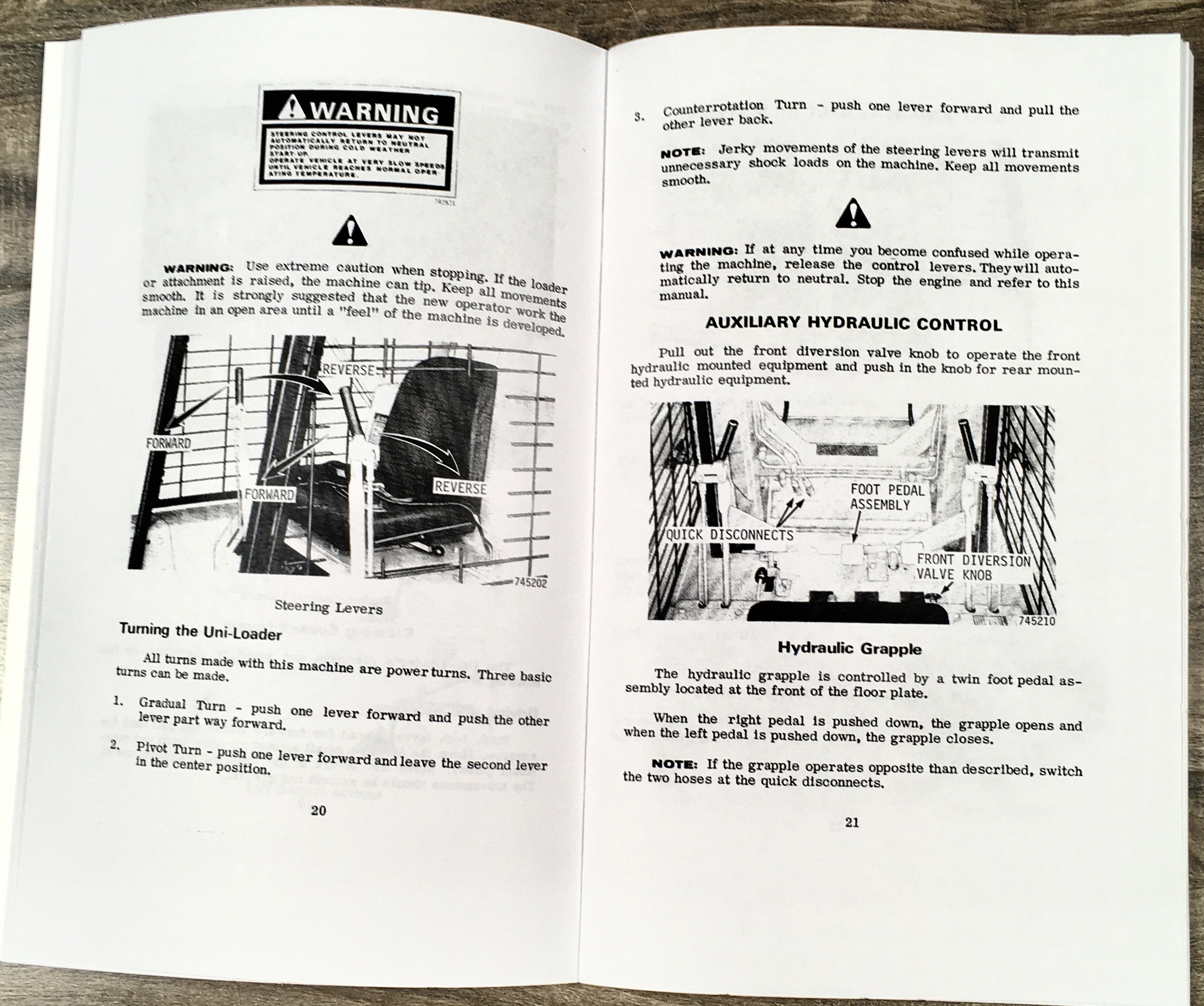 Case 1830 Uni Loader Skid Steer Service Parts Operators Manual Factory Shop Set - Image 10
