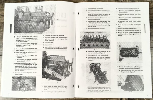 Ford Naa Golden Jubilee Tractor Service Shop Repair Shop Manual Book Workshop - Image 4