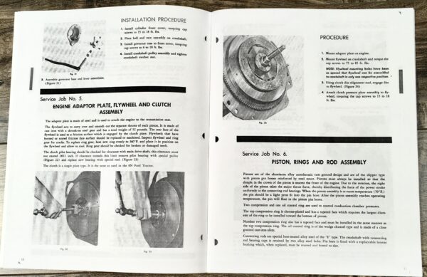 Ford Naa Golden Jubilee Tractor Service Shop Repair Shop Manual Book Workshop - Image 3