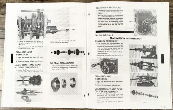 Ford Naa Golden Jubilee Tractor Service Shop Repair Shop Manual Book Workshop - Image 6
