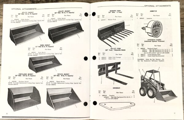 Gehl Hl 2500 Hydra Cat Loader Service Parts Operators Manual Maintenance - Image 4