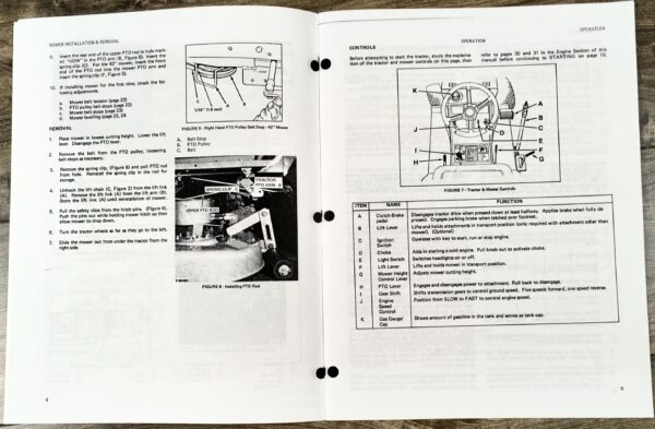 Allis Chalmers Model 616 Special Operators Owners Manual Lawn Garden Tractor - Image 4
