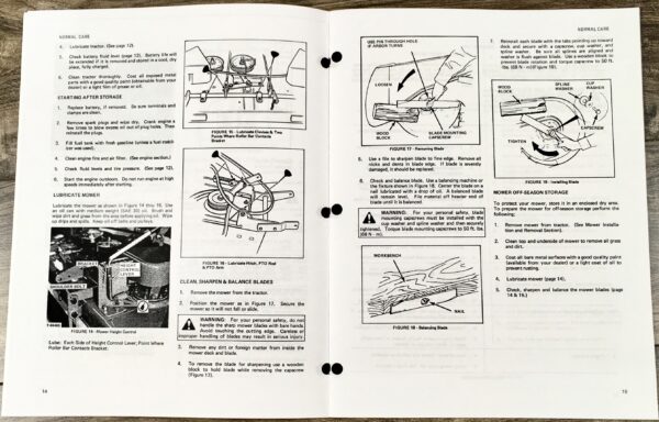 Allis Chalmers Model 616 Special Operators Owners Manual Lawn Garden Tractor - Image 5
