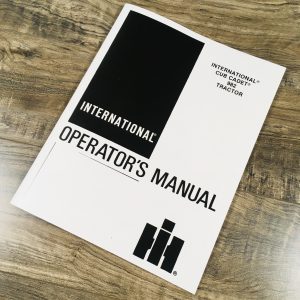 Cub Cadet 982 Lawn Mower Garden Tractor Owners Operators Manual Maintenance