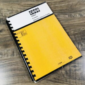 Case 1150C Crawler Tractor Dozer Bulldozer Track Loader Operators Owners Manual