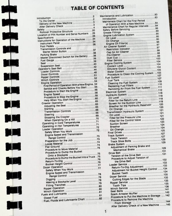Case 1150C Crawler Loader Bull Dozer Service Parts Operators Manual Shop Set - Image 23