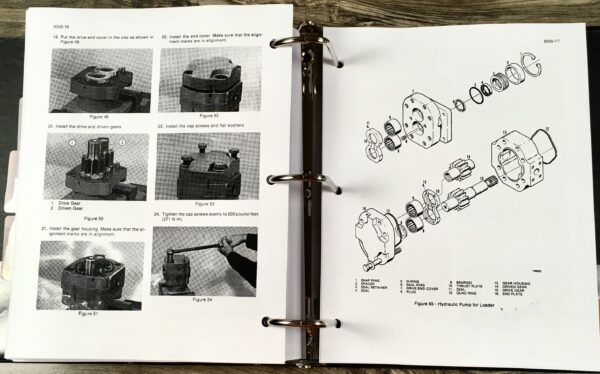 Case 1150C Crawler Loader Bull Dozer Service Technical Manual Repair Shop Binder - Image 8