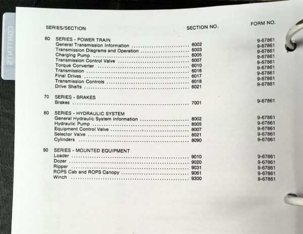 Case 1150C Crawler Loader Bull Dozer Service Parts Operators Manual Shop Set - Image 11