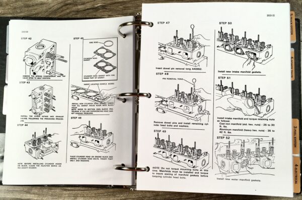 Case 1150C Crawler Loader Bull Dozer Service Parts Operators Manual Shop Set - Image 22
