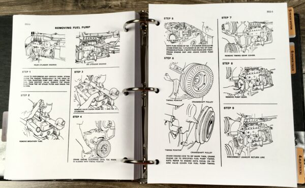 Case 1150C Crawler Loader Bull Dozer Service Parts Operators Manual Shop Set - Image 19