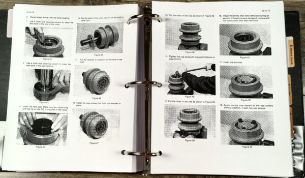 Case 1150C Crawler Loader Bull Dozer Service Parts Operators Manual Shop Set - Image 16