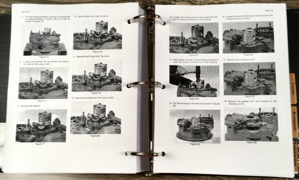 Case 1150C Crawler Loader Bull Dozer Service Parts Operators Manual Shop Set - Image 13