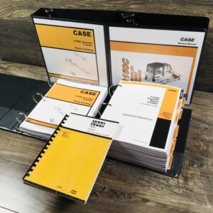 Case 1150C Crawler Loader Bull Dozer Service Parts Operators Manual Shop Set