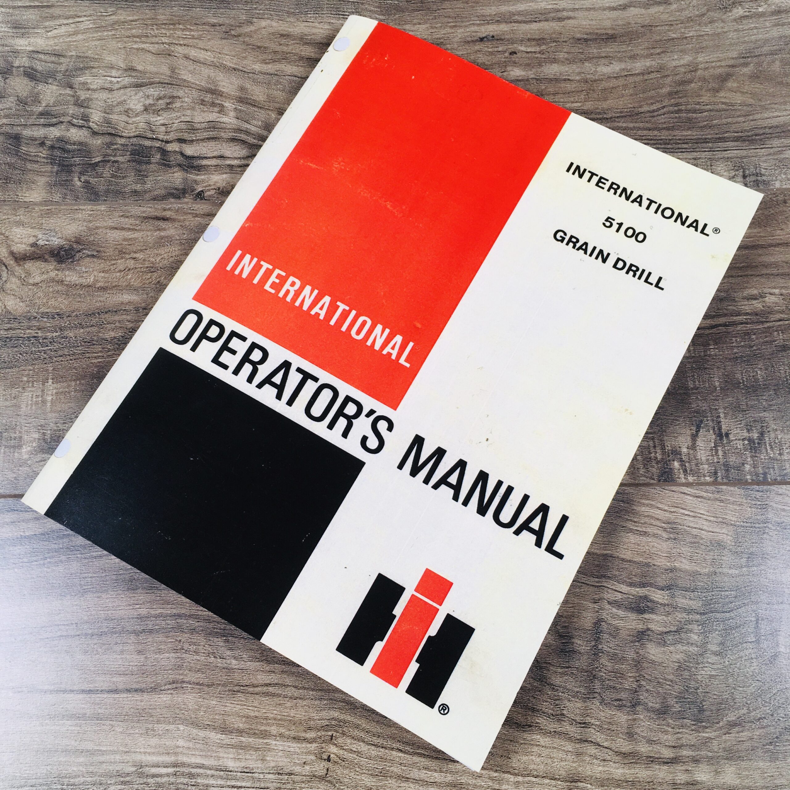 International 5100 Grain Drill Operators Owners Manual Operation Maintenance