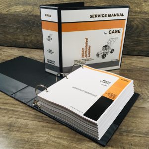 Case W24C Articulated Loader Service Technical Manual Repair Shop In Binder