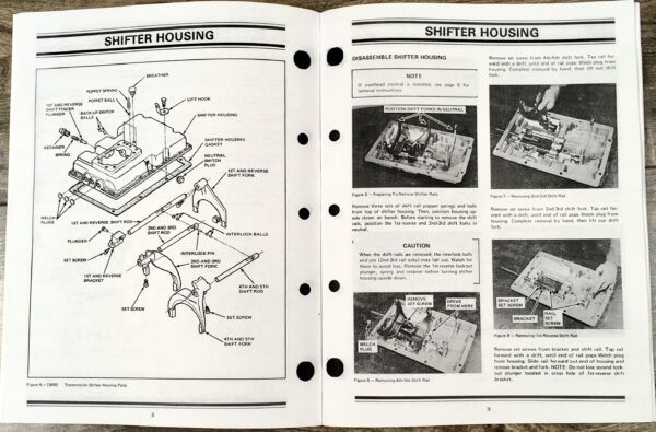 Dana Corp 6253A 6252B 6253B 5 Speed Spicer Transmission Service Manual - Image 4