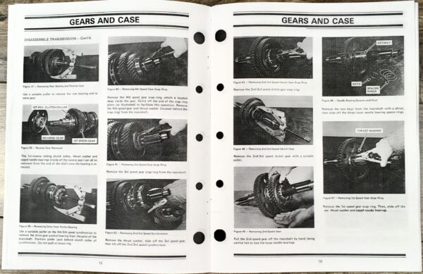Dana Corp 6052A 6052B 6052C 6252A 5 Speed Spicer Transmission Service Manual - Image 4