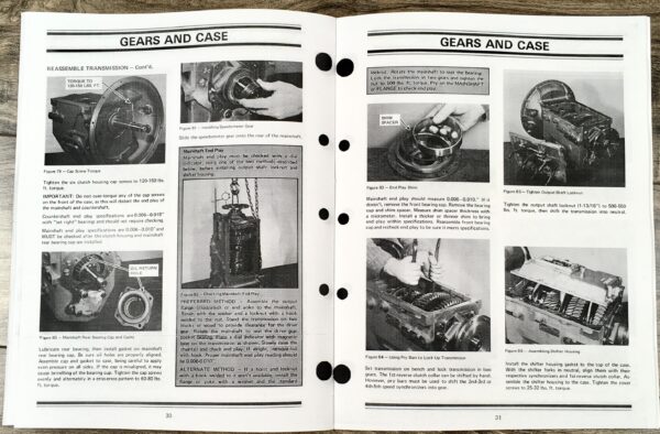 Dana Corp 6253A 6252B 6253B 5 Speed Spicer Transmission Service Manual - Image 5