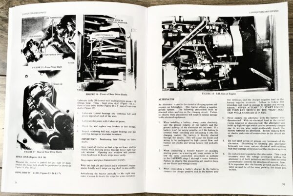 Allis Chalmers 7580 Diesel Tractor Operators Owners Manual Serial No. 2001 & Up - Image 3