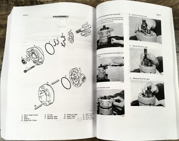 Case 1845C Uni-Loader Skid Steer Service Parts Operators Manual Repair Shop Book - Image 20