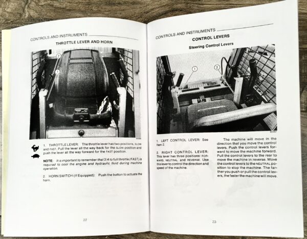Case 1845C Uni-Loader Skid Steer Service Parts Operators Manual Repair Shop Book - Image 9