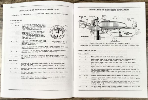 Farmall International B Bn Tractor Service Repair Shop Parts Operator Manual Set - Image 8