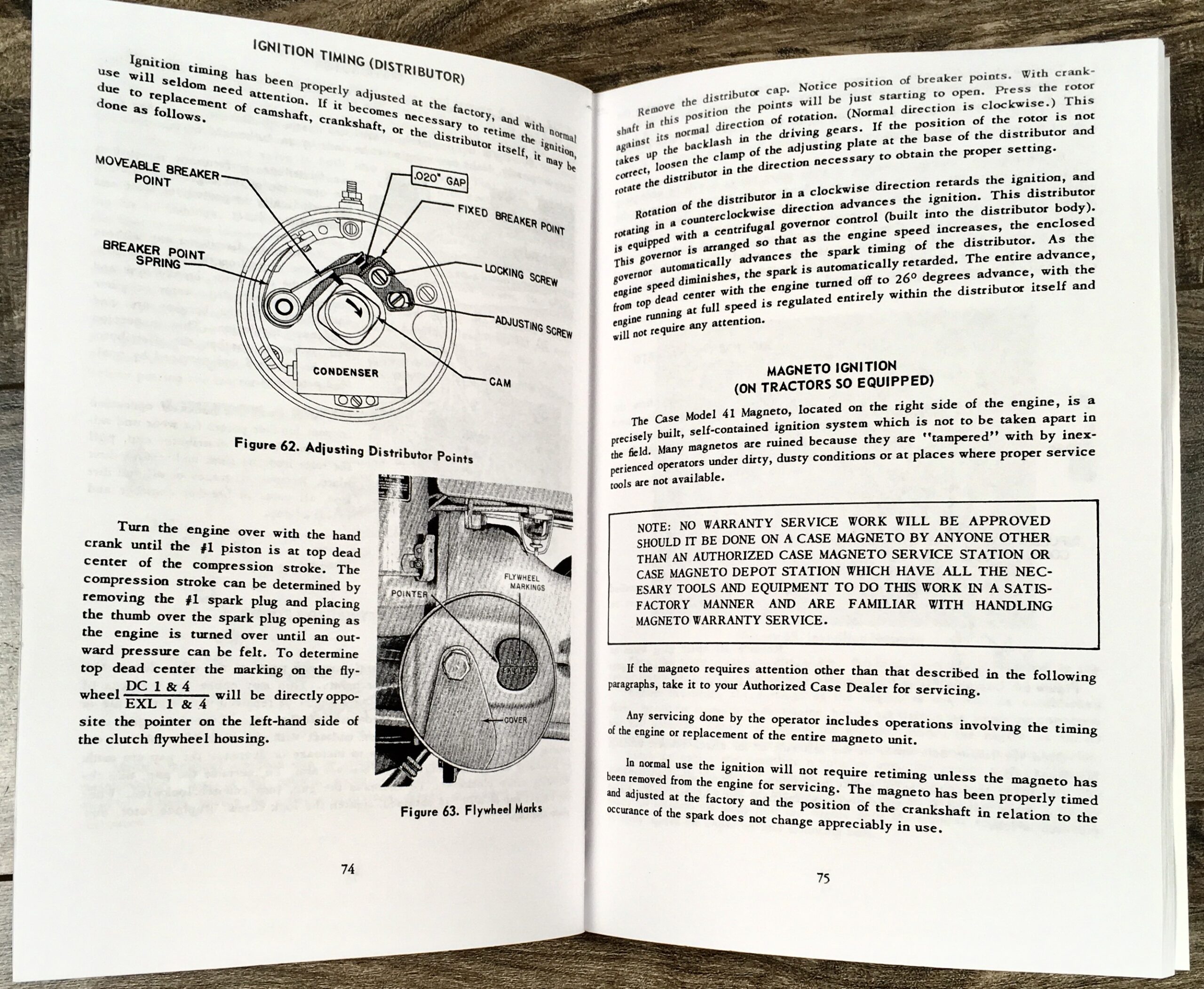 Case Va Series Tractors Vac Vah Vai Vao Vas Vae Service Parts Operators Manual - Image 14