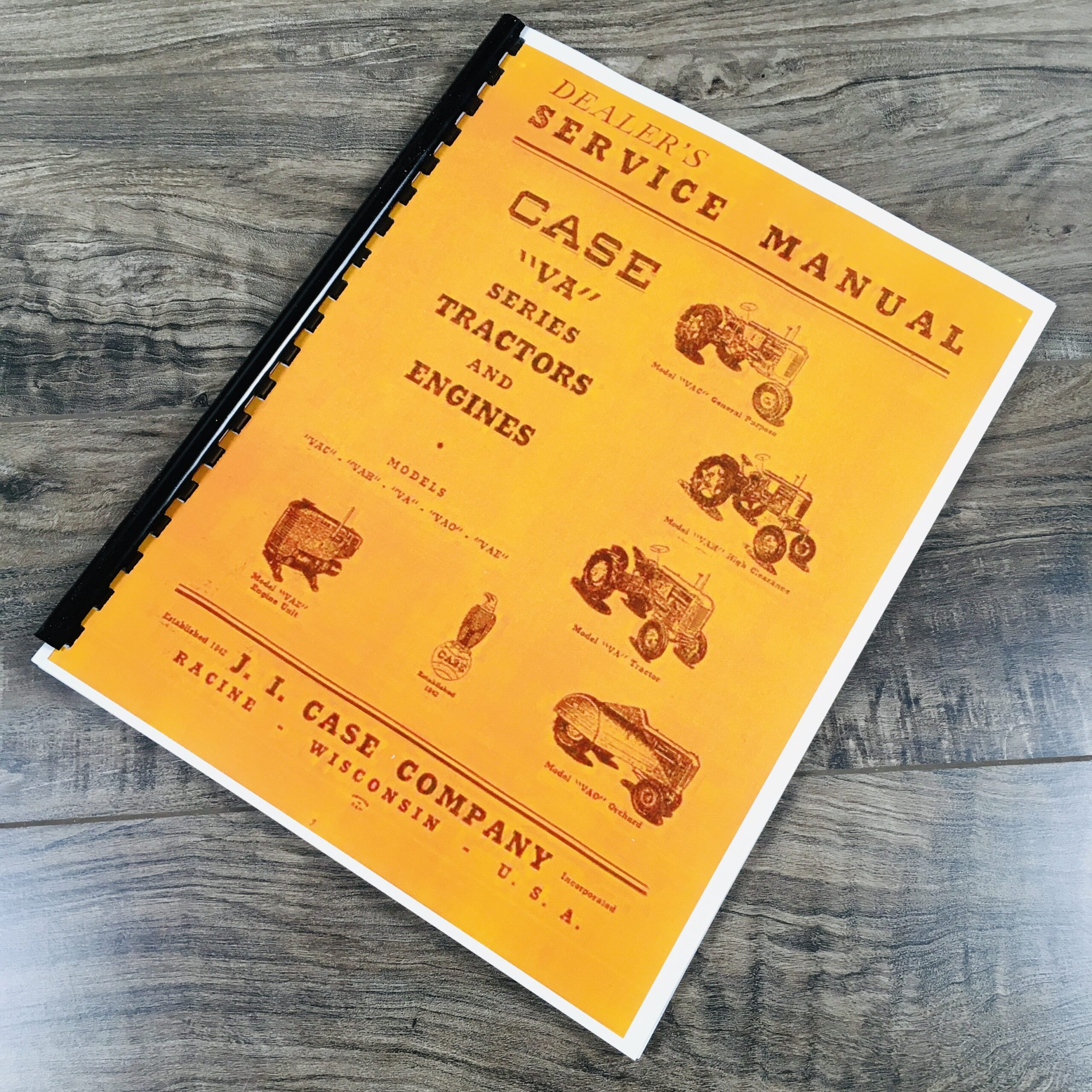 Case Va Series Tractors Engines Vac Vah Vai Vao Vas Vae Service Repair Manual