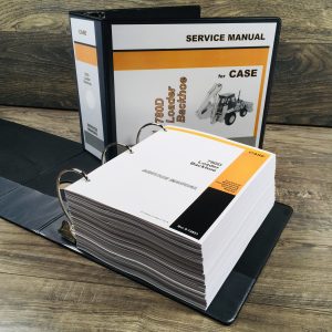 Case 780D Tractor Loader Backhoe Service Technical Manual Repair Shop In Binder