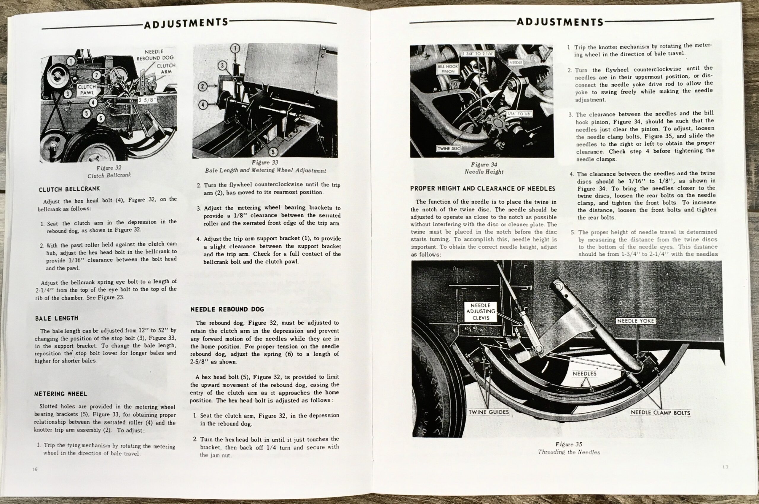 Ford 530 Hay Baler Operators Owners Manual Adjustments Operation Lube New Print - Image 4