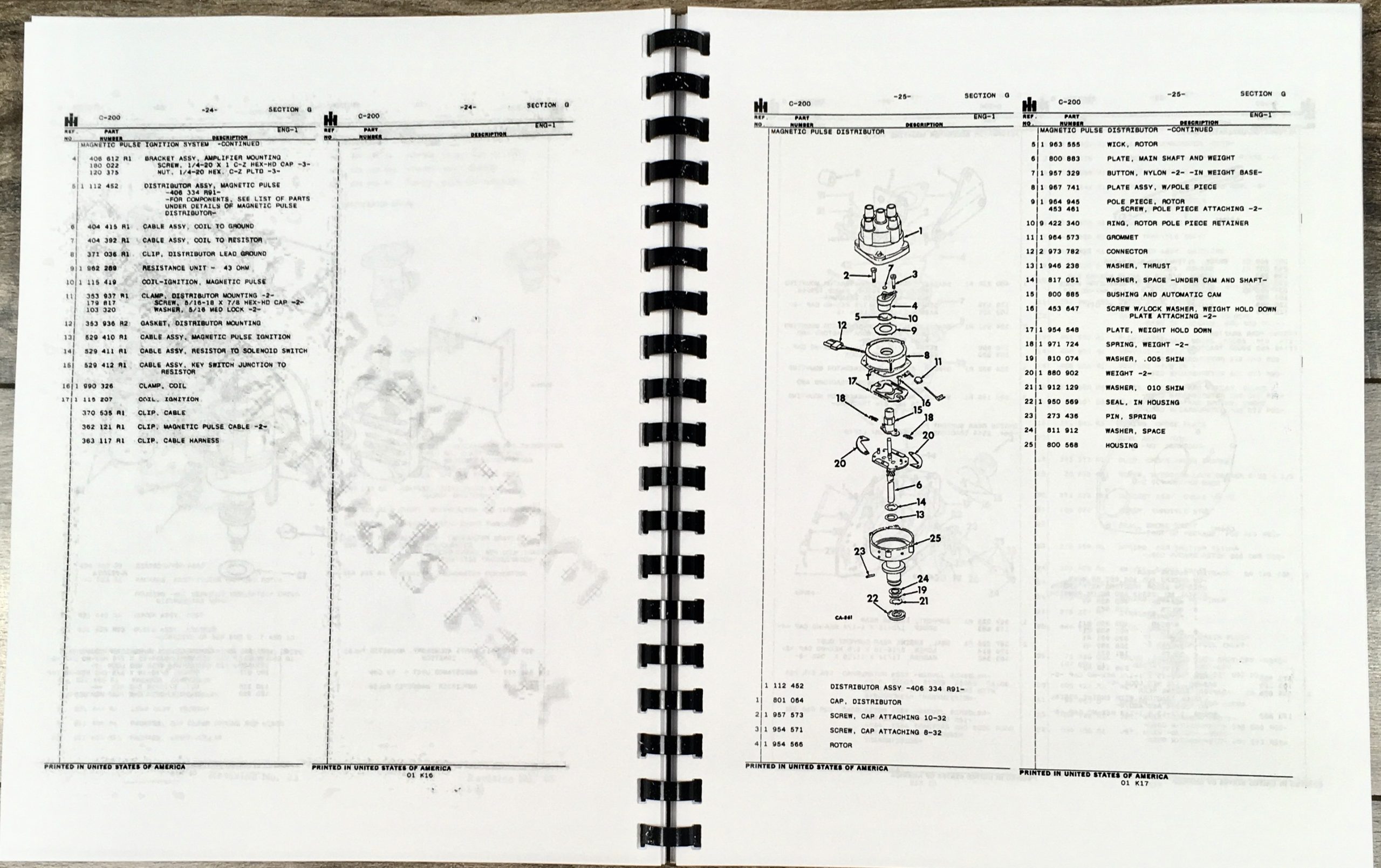 International 674 Diesel Tractor Service Parts Operators Manual Engine Chassis - Image 14