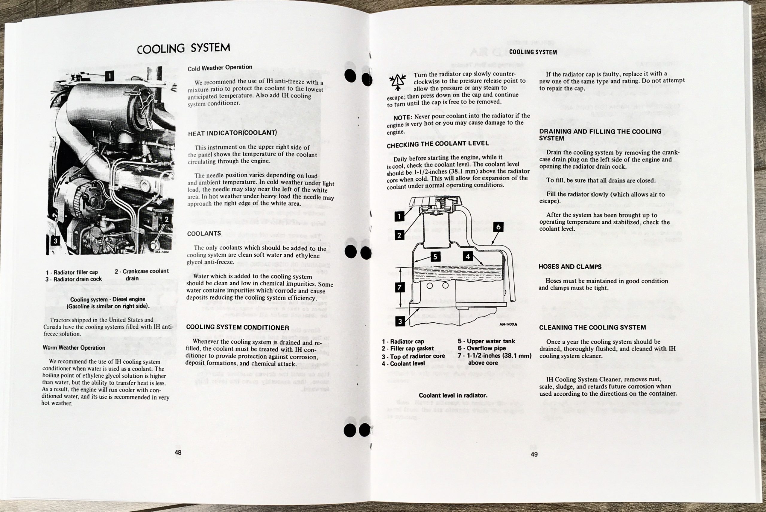 International 674 Diesel Tractor Service Parts Operators Manual Engine Chassis - Image 19