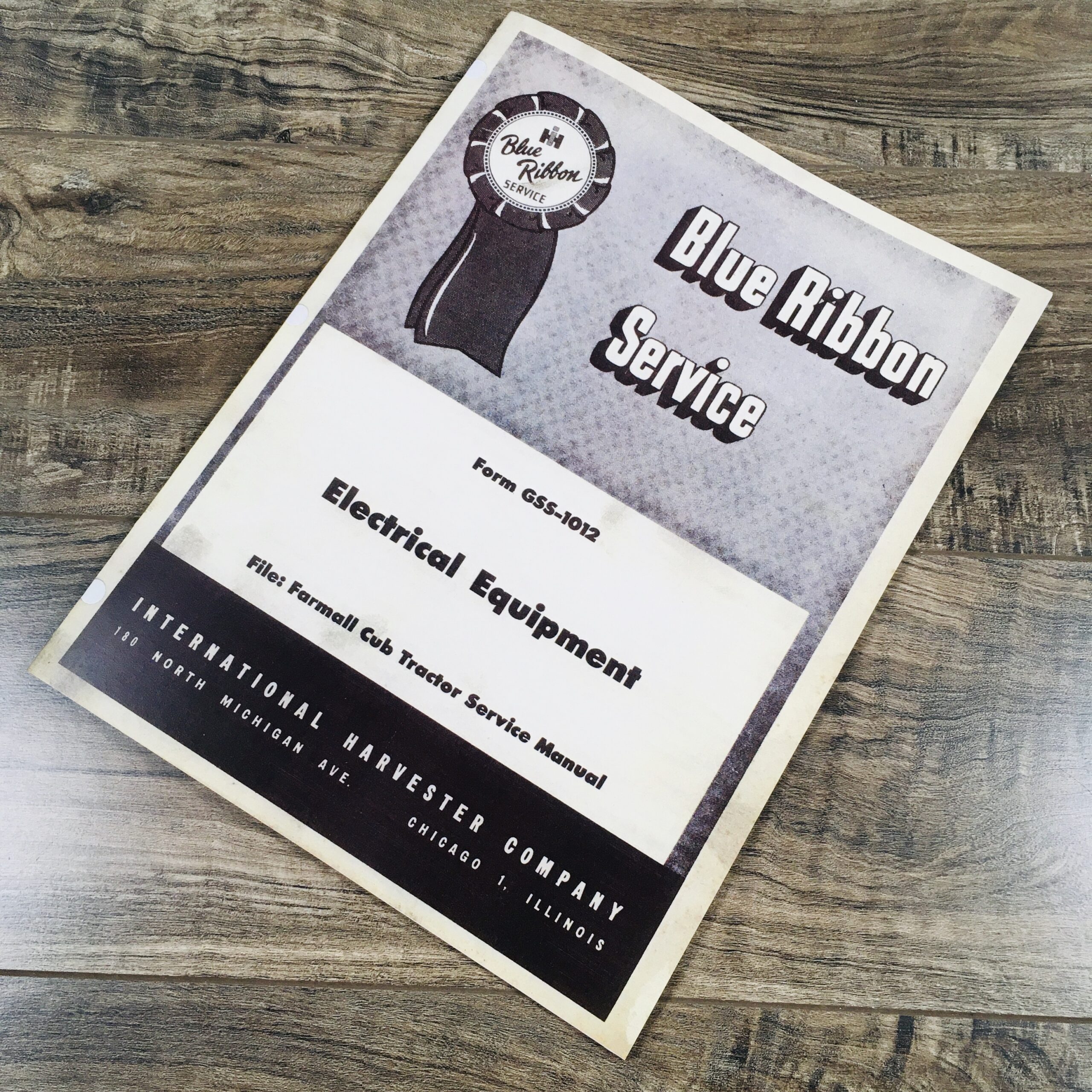 Farmall Cub & Lo-Boy Tractor Electrical Equipment Service Repair Manual Magneto